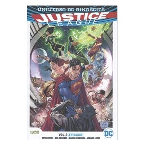 JUSTICE LEAGUE REBIRTH ULTRALIMITED 2 - ATTACCO! - TIRATURA LIMITATA 500 COPIE