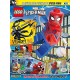 LEGO SPIDERMAN MAGAZINE 5-SPIDERMAN 5 IN REGALO LA MINIFIGURE UFFICIALE LEGO DI VENOM