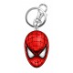 PORTACHIAVI SPIDER MAN HEAD 2D PEWTEER KEY METALLO ROSSO